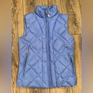 Columbia Blue Quilted Vest